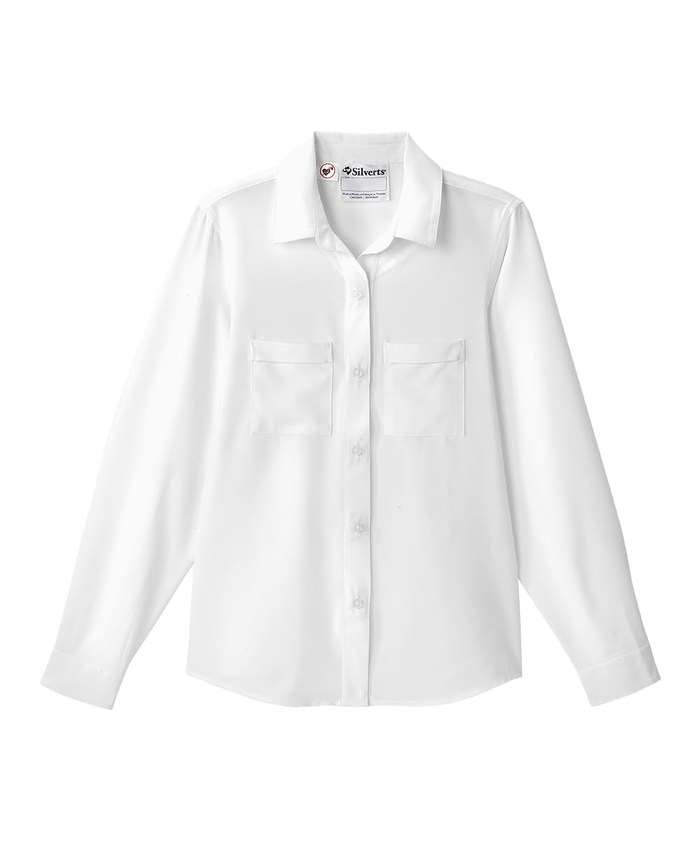 Silverts Women's Adaptive Magnetic Closure Top, Arthritis Easy Wear Shirt