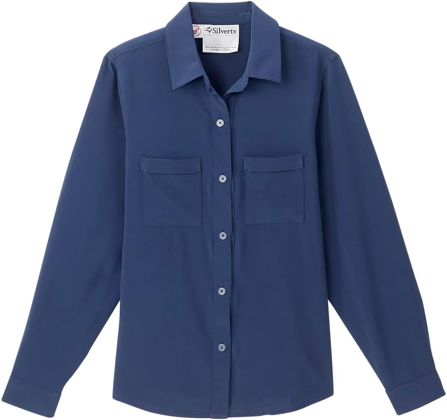 Silverts Women's Adaptive Magnetic Closure Top, Arthritis Easy Wear Shirt