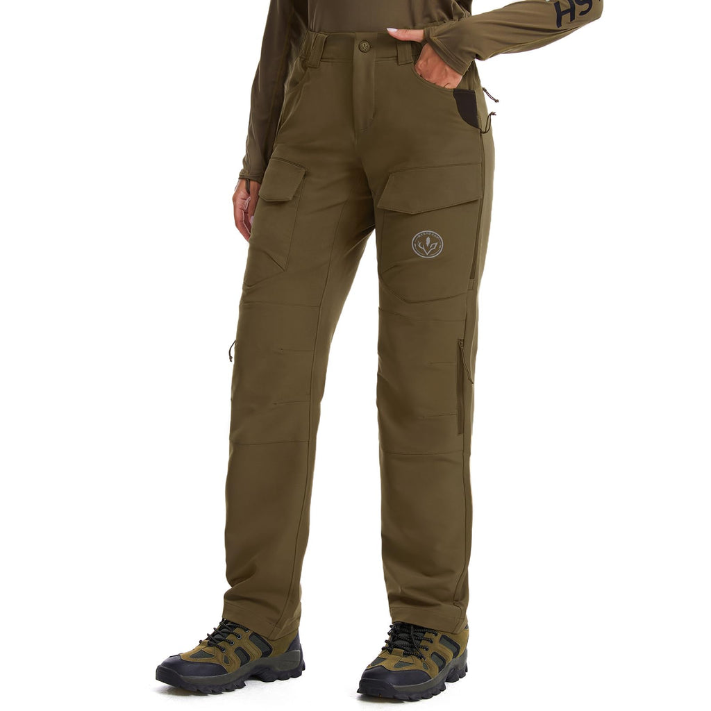 BASSDASH Invis 250 Women’s Stretch Hunting Pants Camo Cargo Pant