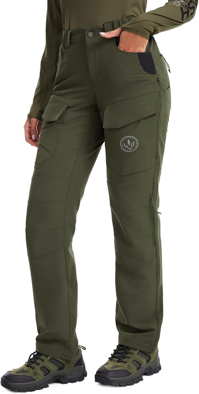BASSDASH Invis 250 Women’s Stretch Hunting Pants Camo Cargo Pant