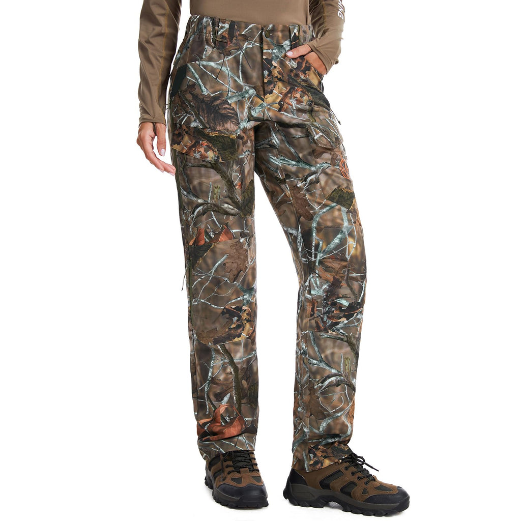 BASSDASH Invis 250 Women’s Stretch Hunting Pants Camo Cargo Pant