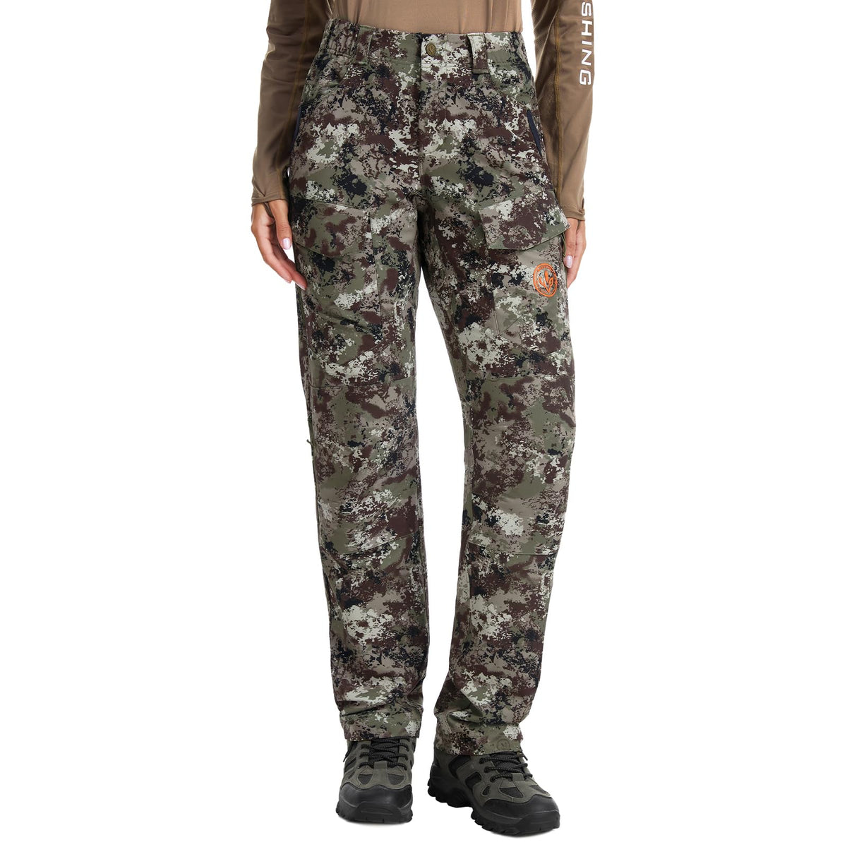 BASSDASH Invis 250 Women’s Stretch Hunting Pants Camo Cargo Pant