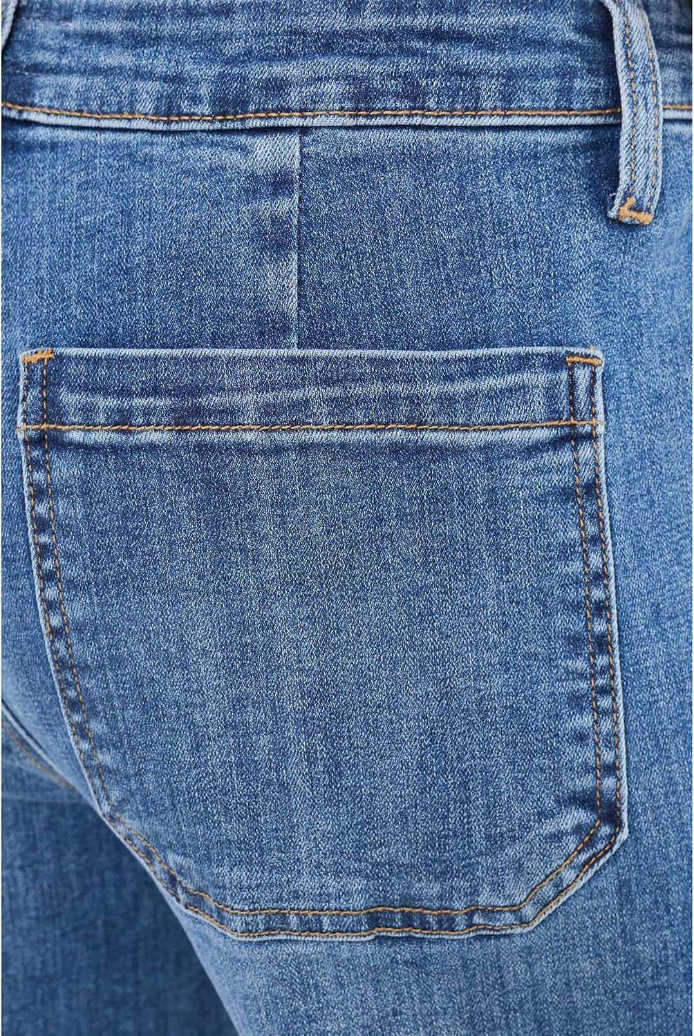 KUT from the Kloth Women's Jeans High-Rise Wide Leg Dip Scoop Pockets