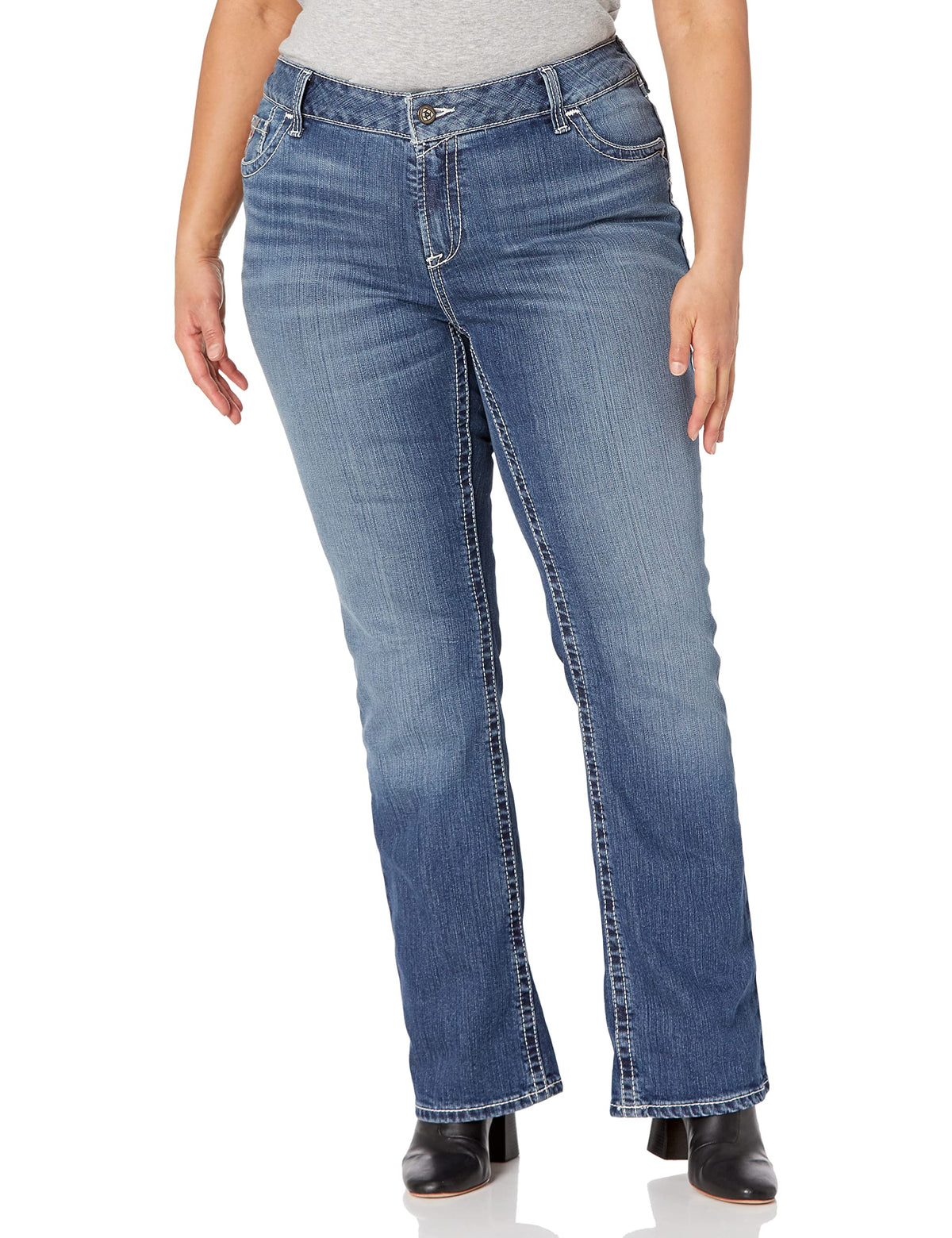 Ariat Women's Flame Resistant Mid Rise Boot Cut Jean
