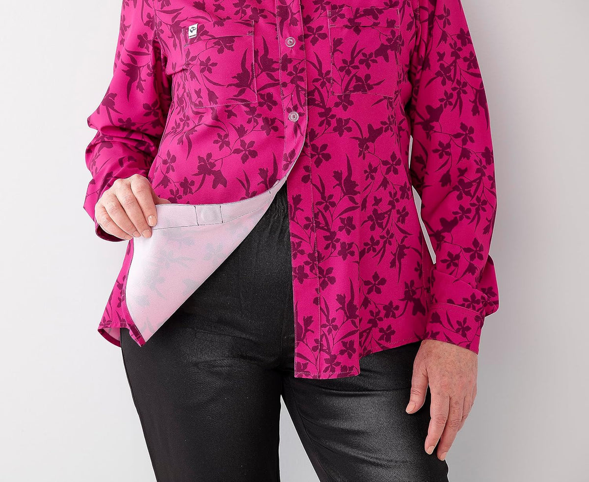 Silverts Women's Adaptive Magnetic Closure Top, Arthritis Easy Wear Shirt